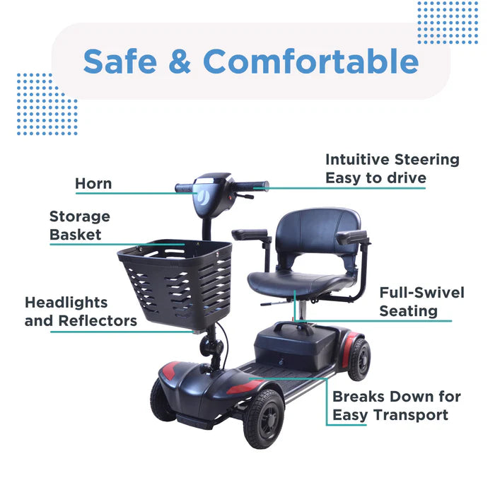 Journey Adventure 4-Wheel Mobility Scooter