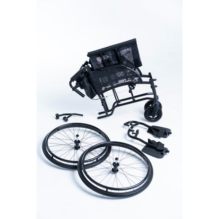 Feather Chair 13.5 lbs Ultra Light Featherweight Wheelchair by Feather