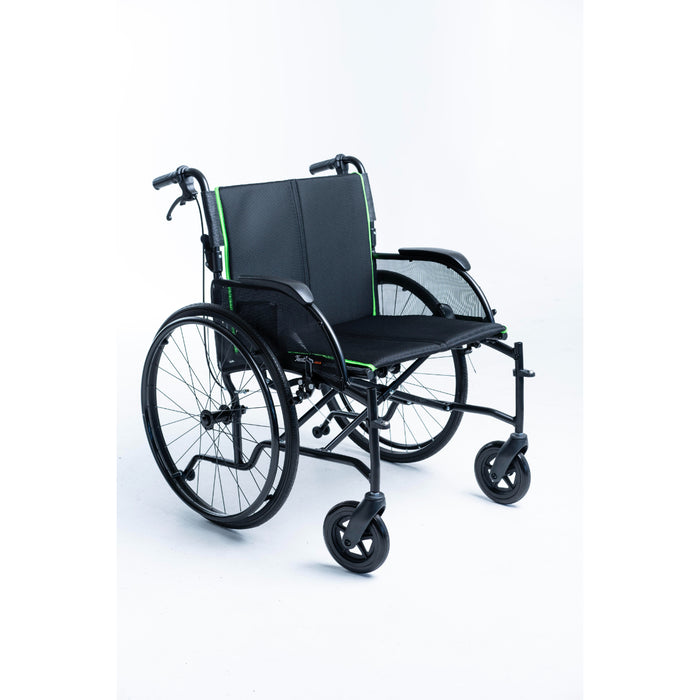 Feather Chair HD Heavy Duty 15 lbs. Extra Wide Featherweight Wheelchair