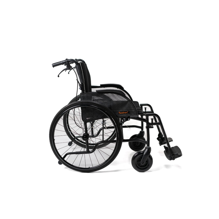 Feather Chair HD Heavy Duty 15 lbs. Extra Wide Featherweight Wheelchair