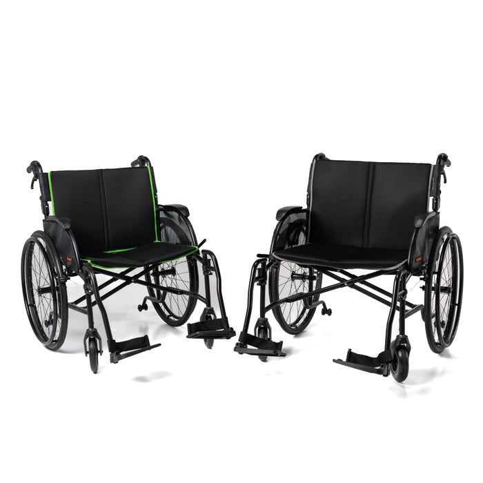 Feather Chair HD Heavy Duty 15 lbs. Extra Wide Featherweight Wheelchair