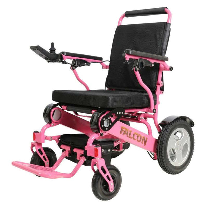 Falcon Folding Power Wheelchair With Reclining Backrest