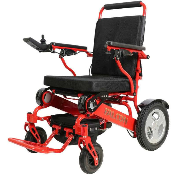 Falcon Folding Power Wheelchair With Reclining Backrest