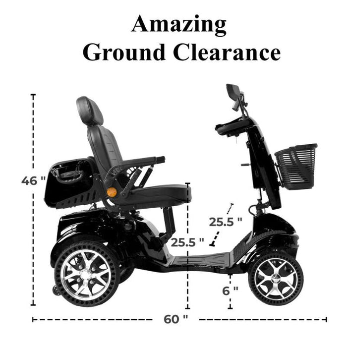 Gladiator 4-Wheel Bariatric Mobility Scooter