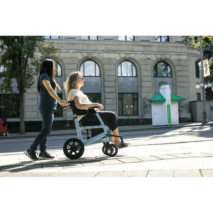 Triumph Prestige All-In-One Rollator Transport Chair Walker