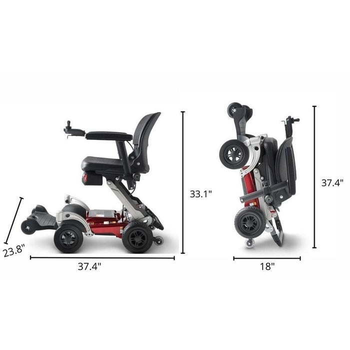 Luggie Folding Travel Power Wheelchair by FreeRiderUSA