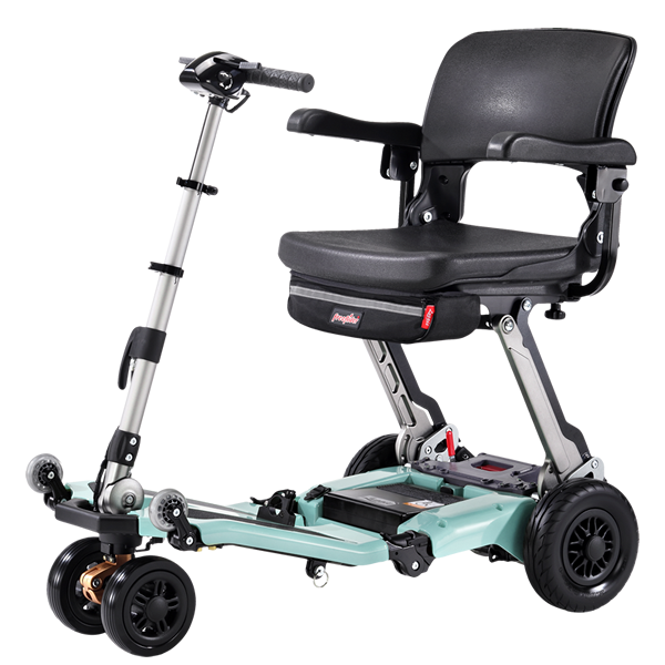 Luggie Super Plus 3 Folding Travel Mobility Scooter by FreeRiderUSA