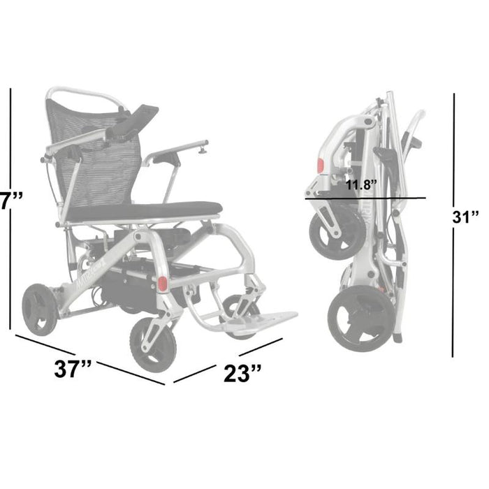 Matrix Ultra 2 Carbon Fiber Folding Power Wheelchair