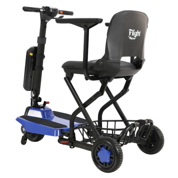 Super Light Flight Folding Travel 3-Wheel Mobility Scooter