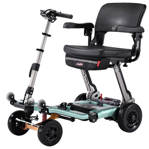 Luggie Super Plus 4 Folding Travel Mobility Scooter by FreeRiderUSA