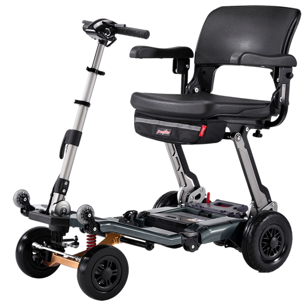Luggie Super Plus 4 Folding Travel Mobility Scooter by FreeRiderUSA