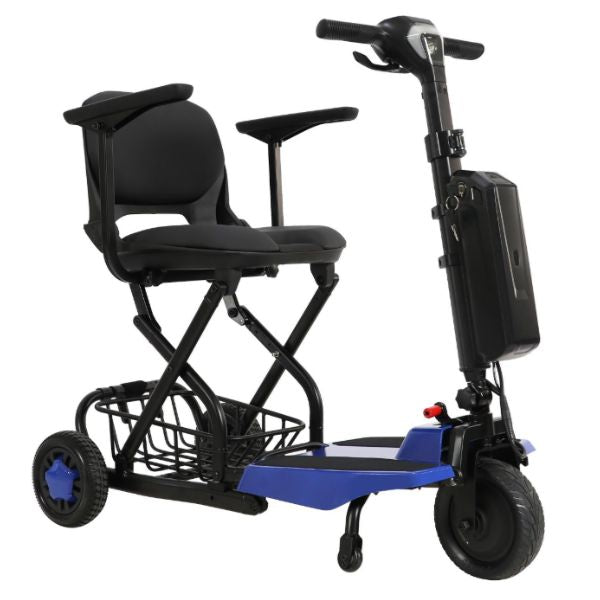Super Light Flight Folding Travel 3-Wheel Mobility Scooter