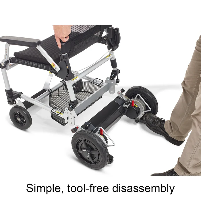 Journey Zoomer Portable Lightweight Folding Power Wheelchair