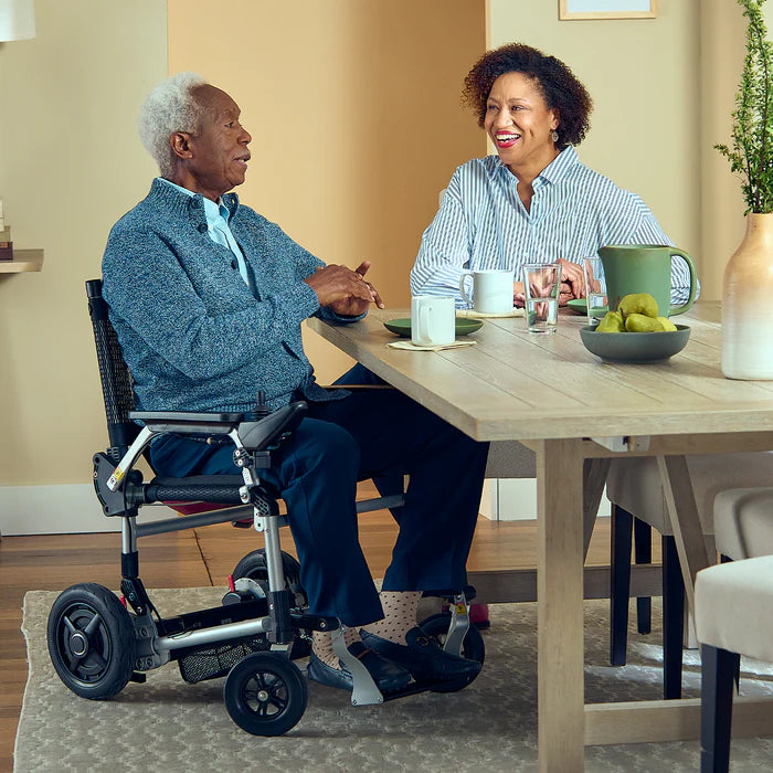 Journey Zoomer Portable Lightweight Folding Power Wheelchair