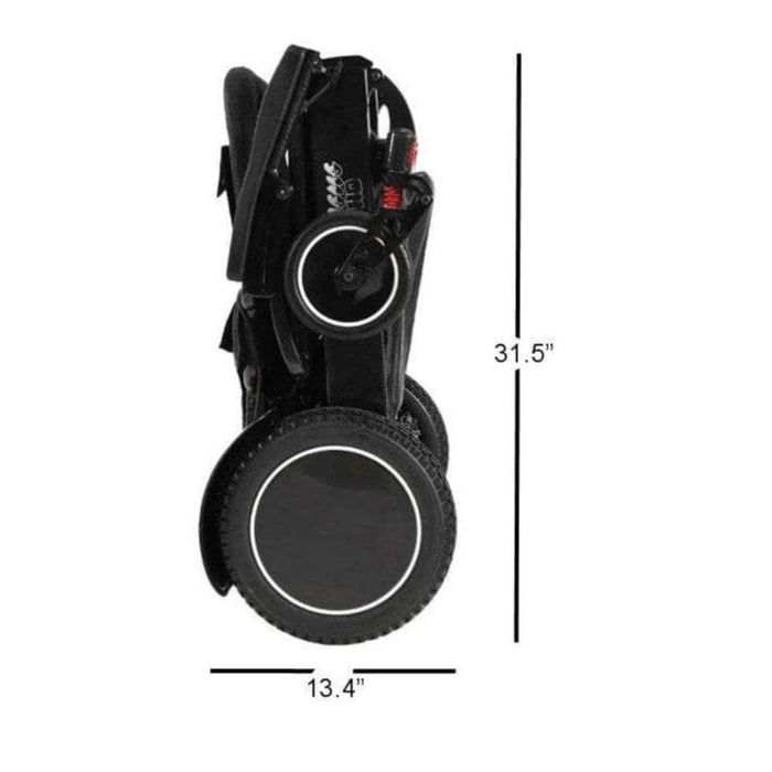 Pegasus Plus Heavy Duty Folding Electric Wheelchair With Remote Control