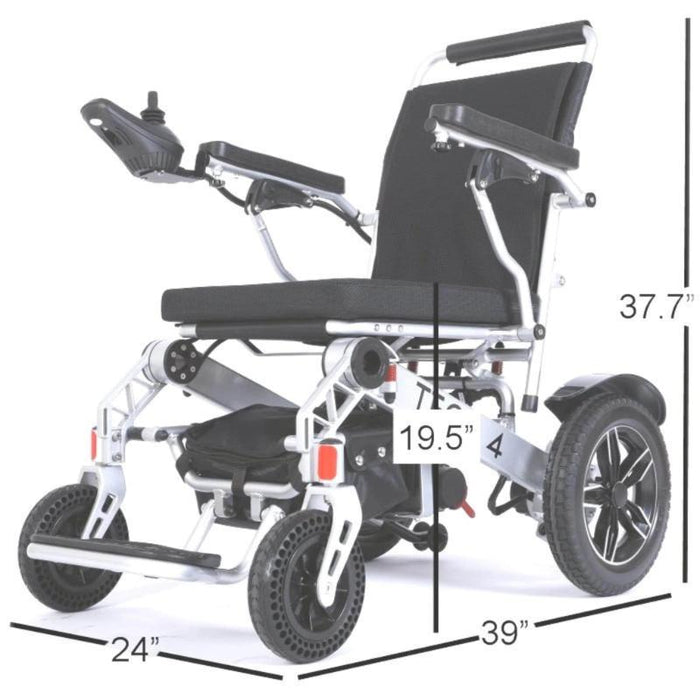 Tech 4 Folding Power Wheelchair With Remote Control