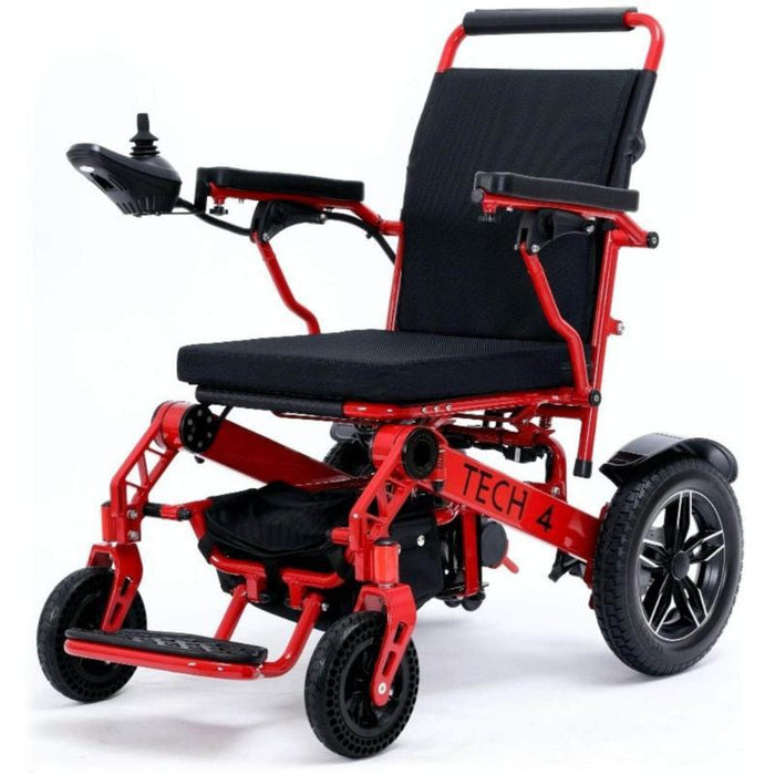 Tech 4 Folding Power Wheelchair With Remote Control