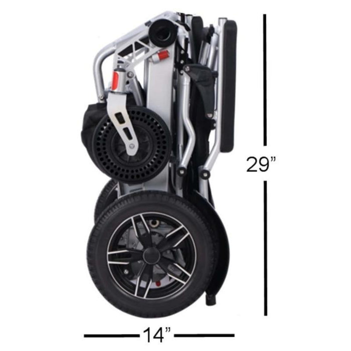 Tech 4 Folding Power Wheelchair With Remote Control