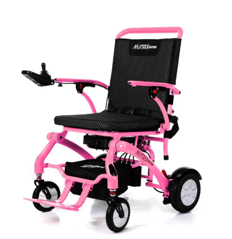 Matrix Ultra Carbon Fiber Folding Electric Wheelchair