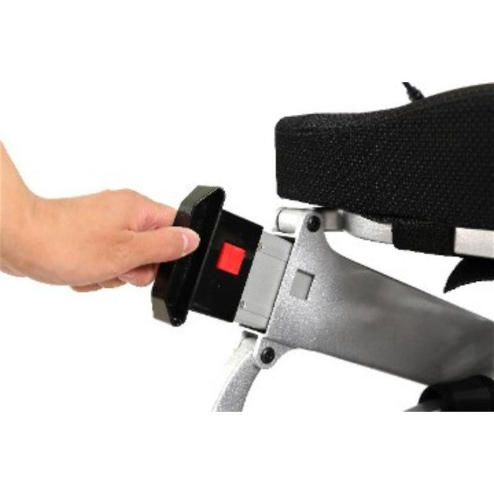 Pegasus Plus Heavy Duty Folding Electric Wheelchair With Remote Control